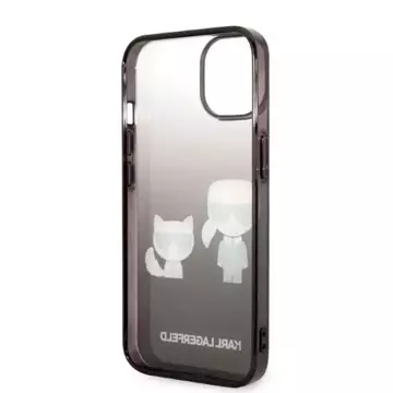 Etui Karl Lagerfeld KLHCP14MTGKCK für Apple iPhone 14 Plus 6,7" Hardcase Gradient Ikonik Karl