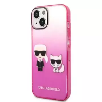 Etui Karl Lagerfeld KLHCP14MTGKCP für iPhone 14 Plus 6,7" Hardcase Gradient Ikonik Karl