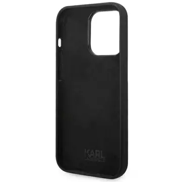 Etui Karl Lagerfeld KLHCP14XSLKHBK für iPhone 14 Pro Max 6,7" Hardcase Silikon Karl`s Head czarny/black