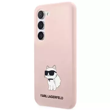 Etui Karl Lagerfeld KLHCS23MSNCHBCP für Samsung Galaxy S23 Plus S916 Hardcase Silikon Choupette