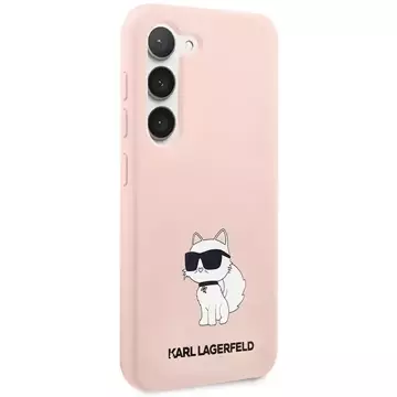 Etui Karl Lagerfeld KLHCS23MSNCHBCP für Samsung Galaxy S23 Plus S916 Hardcase Silikon Choupette