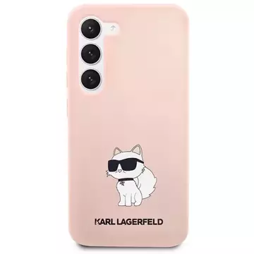 Etui Karl Lagerfeld KLHCS23MSNCHBCP für Samsung Galaxy S23 Plus S916 Hardcase Silikon Choupette