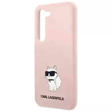 Etui Karl Lagerfeld KLHCS23MSNCHBCP für Samsung Galaxy S23 Plus S916 Hardcase Silikon Choupette