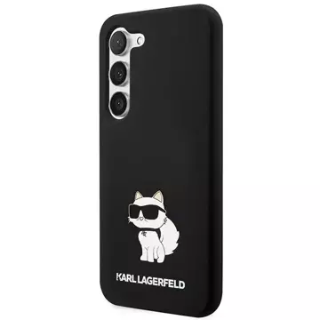 Etui Karl Lagerfeld KLHCS23SSNCHBCK für Samsung Galaxy S23 S911 Hardcase Silikon Choupette