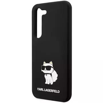 Etui Karl Lagerfeld KLHCS23SSNCHBCK für Samsung Galaxy S23 S911 Hardcase Silikon Choupette