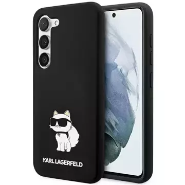 Etui Karl Lagerfeld KLHCS23SSNCHBCK für Samsung Galaxy S23 S911 Hardcase Silikon Choupette