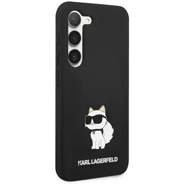 Etui Karl Lagerfeld KLHCS23SSNCHBCK für Samsung Galaxy S23 S911 Hardcase Silikon Choupette