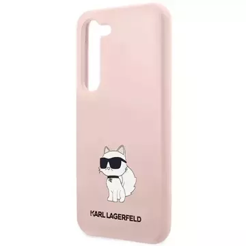 Etui Karl Lagerfeld KLHCS23SSNCHBCP für Samsung Galaxy S23 S911 Hardcase Silikon Choupette