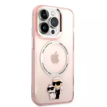 Etui Karl Lagerfeld KLHMP14LHNKCIP für iPhone 14 Pro 6,1" Hardcase Iconic Karl