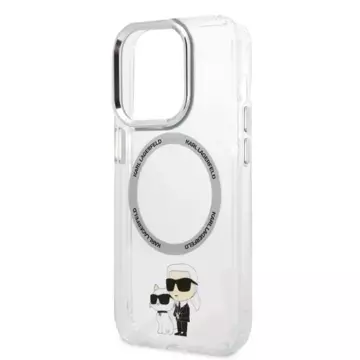 Etui Karl Lagerfeld KLHMP14LHNKCIT für iPhone 14 Pro 6,1" Hardcase Iconic Karl