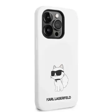 Etui Karl Lagerfeld KLHMP14LSNCHBCH iPhone 14 Pro 6,1" Hardcase Silikon Choupette MagSafe