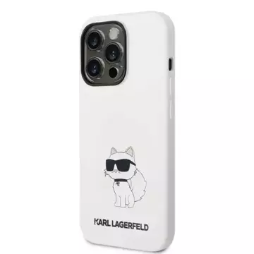 Etui Karl Lagerfeld KLHMP14LSNCHBCH iPhone 14 Pro 6,1" Hardcase Silikon Choupette MagSafe