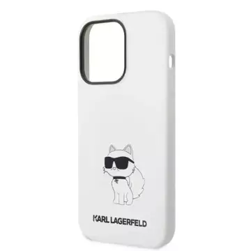 Etui Karl Lagerfeld KLHMP14LSNCHBCH iPhone 14 Pro 6,1" Hardcase Silikon Choupette MagSafe