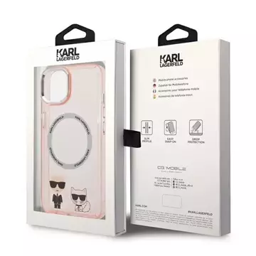 Etui Karl Lagerfeld KLHMP14MHKCP für iPhone 14 Plus 6,7" Hardcase Karl