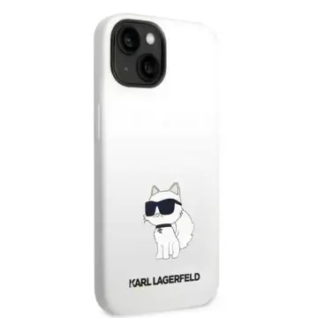 Etui Karl Lagerfeld KLHMP14MSNCHBCH für iPhone 14 Plus 6,7" Hardcase Silikon Choupette MagSafe