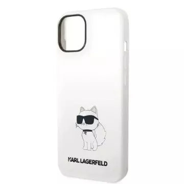 Etui Karl Lagerfeld KLHMP14MSNCHBCH für iPhone 14 Plus 6,7" Hardcase Silikon Choupette MagSafe