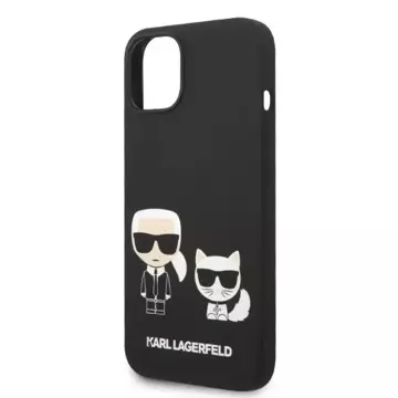 Etui Karl Lagerfeld KLHMP14MSSKCK für iPhone 14 Plus 6,7" Hardcase Liquid Silicone Karl