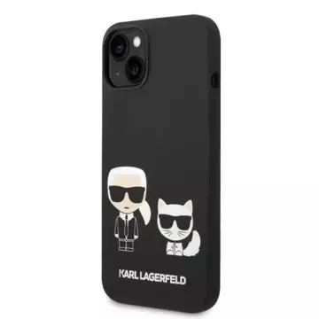 Etui Karl Lagerfeld KLHMP14MSSKCK für iPhone 14 Plus 6,7" Hardcase Liquid Silicone Karl