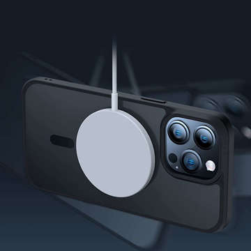 Etui MagMat MagSafe für Apple iPhone 13 Pro Max Mattschwarz