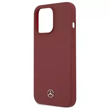 Etui Mercedes MEHCP13XSILRE für Apple iPhone 13 Pro Max 6,7" Hardcase Silicone Line