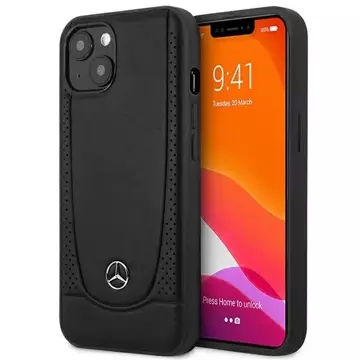 Etui Mercedes MEHCP14MARMBK für Apple iPhone 14 Plus 6,7" Hardcase Leder Urban