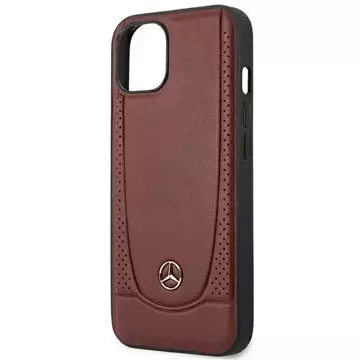 Etui Mercedes MEHCP14MARMRE für Apple iPhone 14 Plus 6,7" Hardcase Leder Urban Bengale