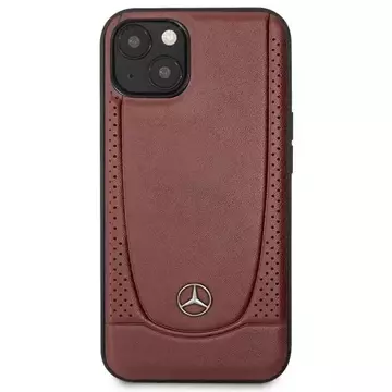 Etui Mercedes MEHCP14MARMRE für Apple iPhone 14 Plus 6,7" Hardcase Leder Urban Bengale