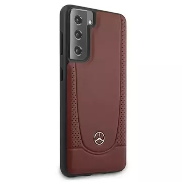 Etui Mercedes MEHCS21MARMRE für Samsung Galaxy S21 Plus G996 Hardcase Urban Line