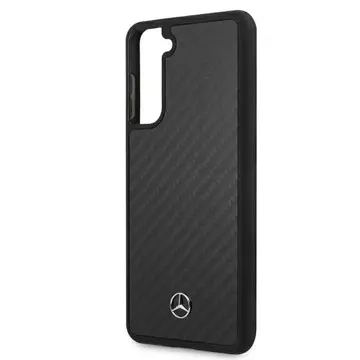 Etui Mercedes MEHCS21MRCABK oder Samsung Galaxy S21 Plus G996 Carbon Hardcase Dynamic Line