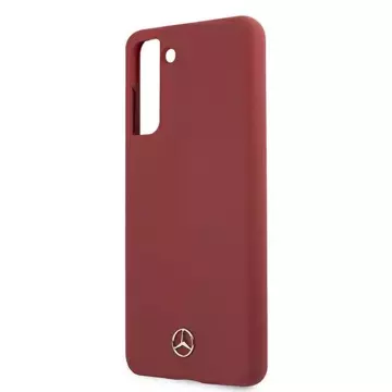 Etui Mercedes MEHCS21MSILRE für Samsung Galaxy S21 Plus G996 Hardcase Silicone Line