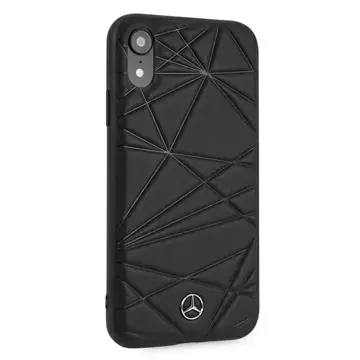 Etui Mercedes MEPERHCI61QGLBK für iPhone Xr Hardcase Twister