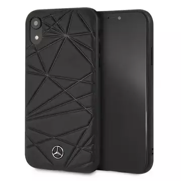 Etui Mercedes MEPERHCI61QGLBK für iPhone Xr Hardcase Twister