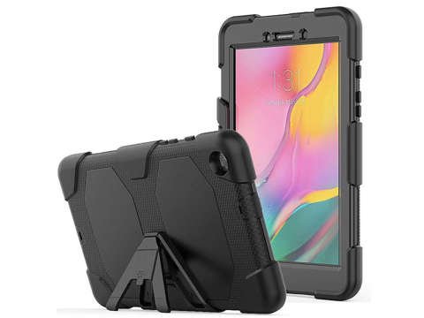 Etui Military Duty Case Alogie für Galaxy Tab A 8.0 2019 T290/T295 Czarne