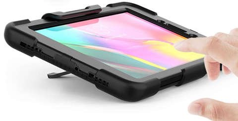 Etui Military Duty Case Alogie für Galaxy Tab A 8.0 2019 T290/T295 Czarne