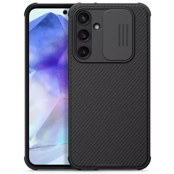 Etui Nillkin Camshield Pro für Samsung Galaxy A55 5G Schwarz