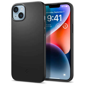 Etui Obudowa Cover Spigen Thin Fit für Apple iPhone 14 Plus Schwarz