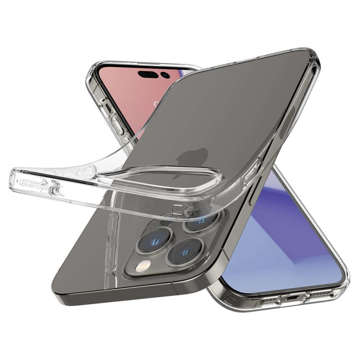 Etui Obudowa Hülle Spigen Liquid Crystal für Apple iPhone 14 Pro Crystal Clear