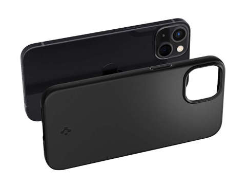 Etui Obudowa Hülle Spigen Thin Fit für Apple iPhone 13 Schwarz