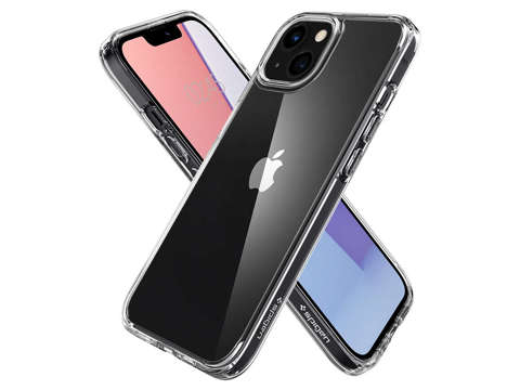 Etui Obudowa Hülle Spigen Ultra Hybrid für Apple iPhone 13 Mini Crystal Clear