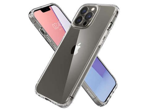 Etui Obudowa Hülle Spigen Ultra Hybrid für Apple iPhone 13 Pro Max Crystal Clear