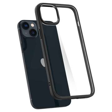 Etui Obudowa Hülle Spigen Ultra Hybrid für Apple iPhone 14 Mattschwarz