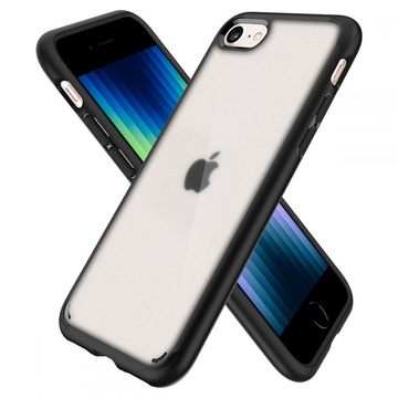 Etui Obudowa Hülle Spigen Ultra Hybrid für Apple iPhone 7/ 8/ SE 2020/ 2022 Frost Black