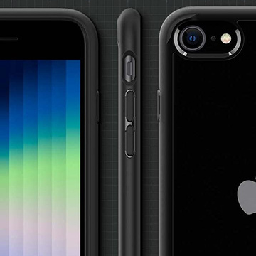Etui Obudowa Hülle Spigen Ultra Hybrid für Apple iPhone 7/ 8/ SE 2020/ 2022 Frost Black