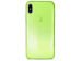 Etui PURO 0.3 Nude Apple iPhone X/Xs Fluo Grün