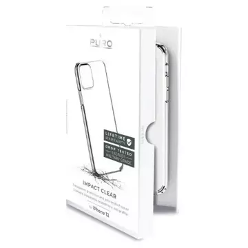 Etui Puro Impact Clear für iPhone 12 mini 5,4" transparent IPC1254IMPCLTR