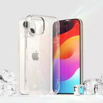 Etui Ringke Air für Apple iPhone 15 Glitter Clear