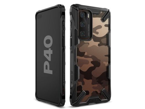 Etui Ringke Fusion X für Huawei P40 Camo Black