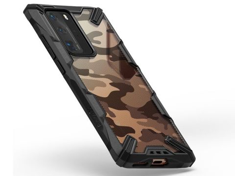 Etui Ringke Fusion X für Huawei P40 Camo Black