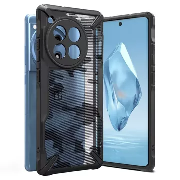 Etui Ringke Fusion X für OnePlus 12R Camo Black