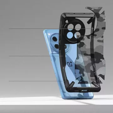 Etui Ringke Fusion X für OnePlus 12R Camo Black